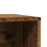 Cat Litter Box Enclosure Old Wood 60x40x40 cm Engineered Wood 857731
