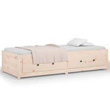 Day Bed without Mattress 80x200 cm Solid Wood Pine 821584
