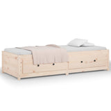 Day Bed without Mattress 90x200 cm Solid Wood Pine 821589