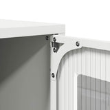 TV Cabinet White 100.5x39x60.5 cm Steel 853385