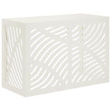 Air Conditioner Cover White 90 x 40 x 60 cm Steel 8014095
