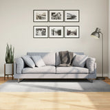Rug IZA Short Pile Scandinavian Look Grey 100x200 cm 375451