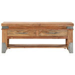 Coffee Table 110x52x45 cm Solid Acacia Wood 282751