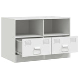 TV Cabinet White 67x39x44 cm Steel 841749