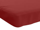 2-Piece Bench Cushions VUGHT 2 pcs 100% Polyester Wine Red 950935