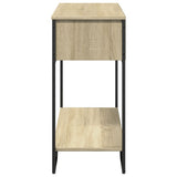 Console Table Sonoma Oak 100x35x74.5 cm Engineered Wood 848530