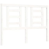 Bed Frame without Mattress White 120x200 cm Solid Wood Pine 3192877