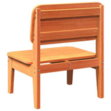 Garden Chair Wax Brown 60x52.5x72 cm Solid Wood Pine 859319