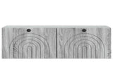 Wall-Mounted TV Cabinet Grey Sonoma 78.5 x 31 x 30 cm 898211