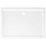 Rectangular ABS Shower Base Tray White 70x100 cm 148906