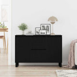 Sideboard Black Oak 101.5 x 35 x 70 cm Engineered Wood 862935