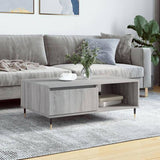 Coffee Table Grey Sonoma 90x60x35 cm Engineered Wood 827058