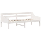 Day Bed without Mattress White 80x200 cm Solid Wood Pine 842827