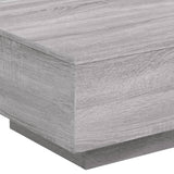 Coffee Table Grey Sonoma 55x55x31 cm Engineered Wood 836572