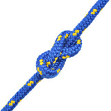 Marine Rope Polypropylene 8 mm 500 m Blue 143825
