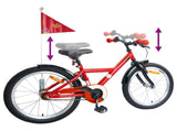Kids Bike 18 Inches for 5-7 Years Old Red 42009650