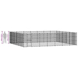 Outdoor Dog Kennel Steel 50.82 m 3082325