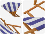 Deck Chair 4 pcs 3 Position Solid Eucalyptus Wood 3407806