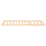 Slatted Bed Base Brown 70 x 190 cm Solid Beech Wood 42015276