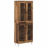 Highboard Old Wood 69.5 x 34 x 180 cm Engineered Wood 3403174