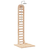 Outdoor Shower 223 cm Solid Pine Wood and Stainless Steel 886328
