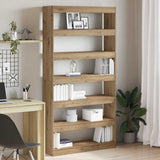Book Cabinet Artisan Oak 100 x 30 x 198 cm Engineered Wood 3333931