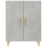 Sideboard Concrete Grey 70x34x90 cm Engineered Wood 812100