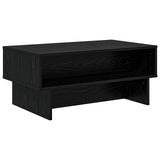 Coffee Table Black Oak 80 x 46 x 35 cm Engineered Wood 8000221