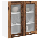 Hanging Cabinet Old Wood 80 x 31 x 80 cm Engineered Wood 884328