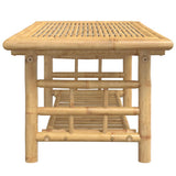 Coffee Table 110x55x45 cm Bamboo 368046