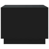 Coffee Table Black 55x55x43 cm Engineered Wood 810290