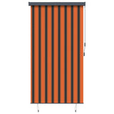 145972 Outdoor Roller Blind 140x250 cm Orange and Brown