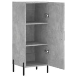 Sideboard Concrete Grey 34.5x34x90 cm Engineered Wood 828552