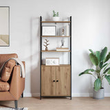 Book Cabinet Artisan Oak 60 x 24 x 161 cm Engineered Wood 883861