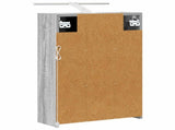 Bathroom Mirror Cabinet Grey Sonoma 43 x 16 x 62.5 cm 889148