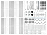 Welded Wire Fence with Spikes 100 x 1.2 m 3353453