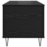 Coffee Table Black oak 90 x 44.5 x 45 cm Engineered wood 879617