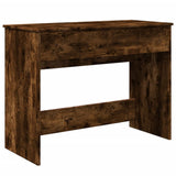 Dressing Table with Mirror Smoked Oak 100x45x76 cm 840699