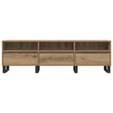 TV Cabinet Artisan Oak 150x30x44.5 cm Engineered Wood 857194