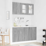 Kitchen Unit Lyon 4 pcs Grey sonoma Engineered Wood 3388346