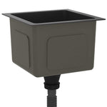 Handmade Kitchen Sink Black Stainless Steel 51499