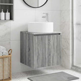 Wall-mounted Sink Vanity Grey Sonoma 49.5 x 44.5 x 65.5 cm 890468