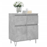 Sideboard Concrete Grey 60x35x70 cm Engineered Wood 831120