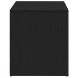 Hall Bench Black Oak 80 x 40 x 45 cm Engineered Wood 862701
