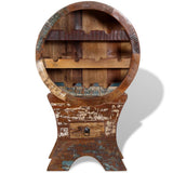 Wine Rack for 10 Bottles Solid Reclaimed Wood 243973