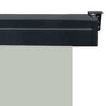 Balcony Side Awning 165x250 cm Grey 48434