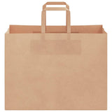 Paper Bags 250 pcs with Handles Brown 32x17x25 cm 4101817