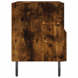 Bedside Cabinets 2 pcs Smoked Oak 40x35x47.5 cm Engineered Wood 827479
