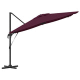 Roma Parasol Red 286 x 284 x 265 cm Aluminium and Polyester 42003341