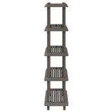 Shelving Unit 5-Tier 100 x 40 x 177 cm PP Light Grey 8011755
